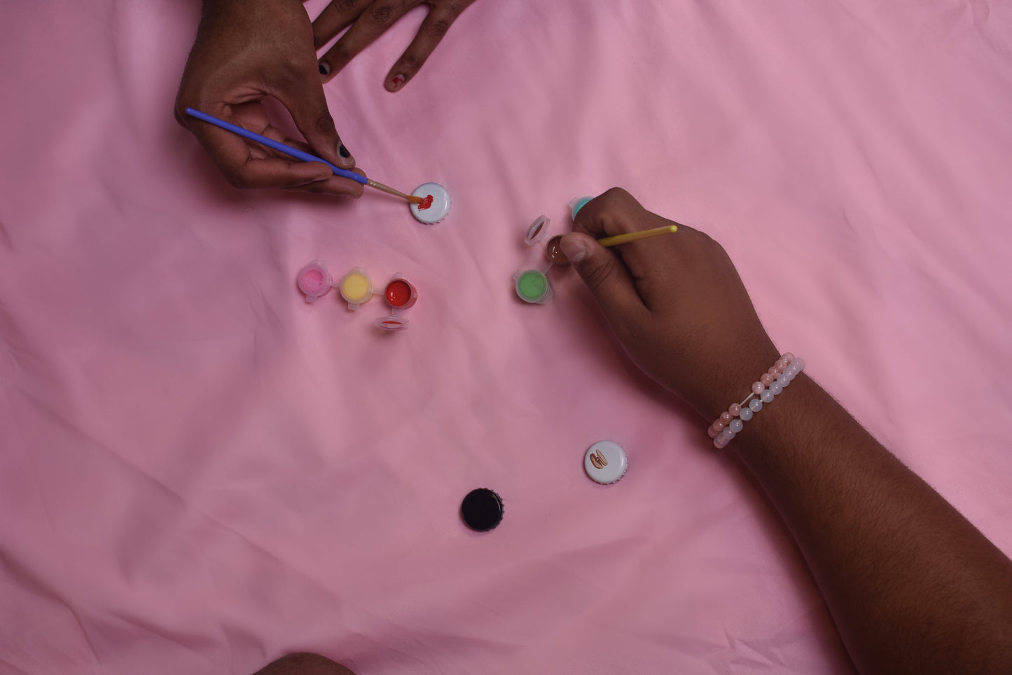 DIY Bottle cap magnets