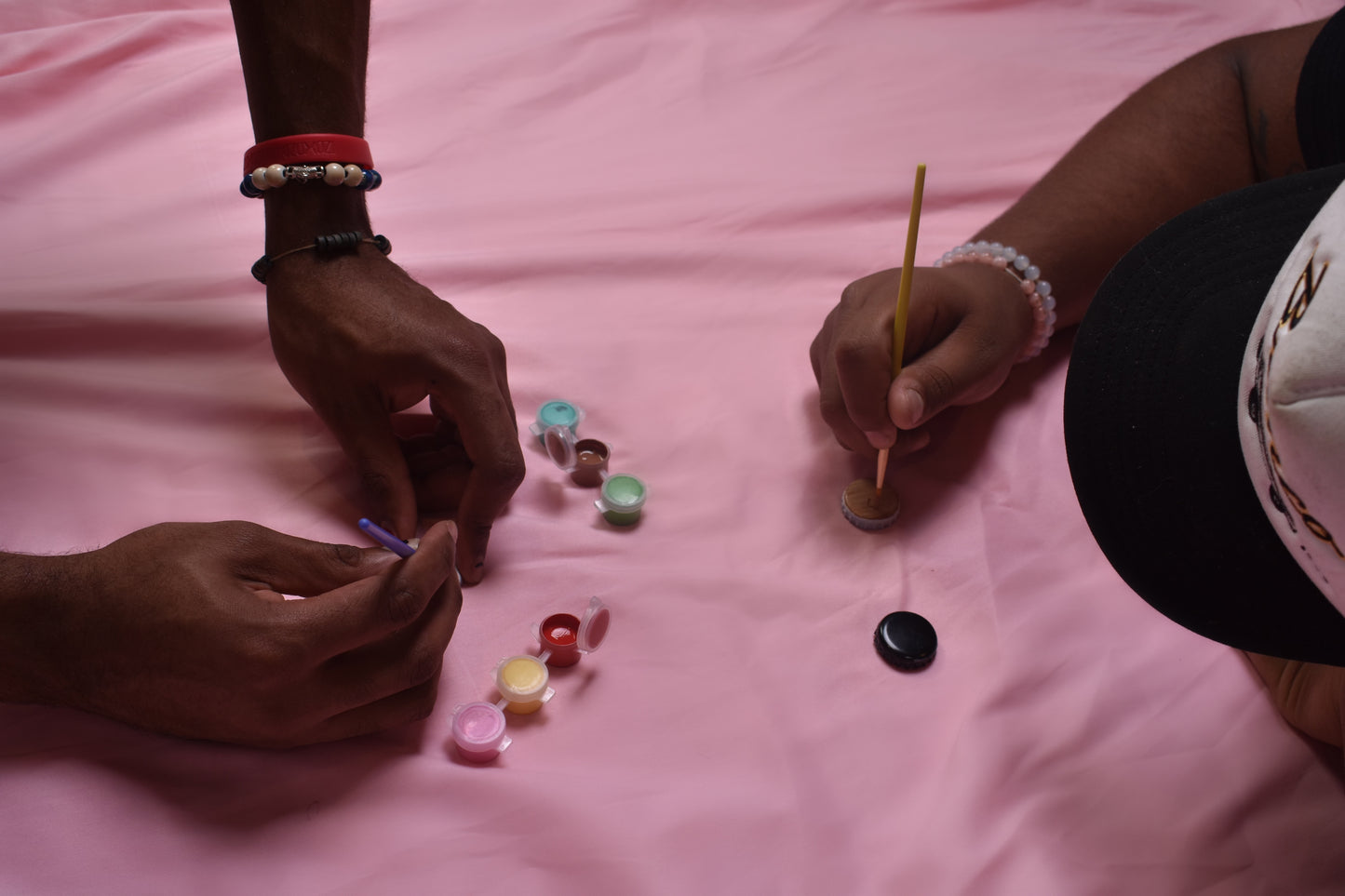 DIY Bottle cap magnets