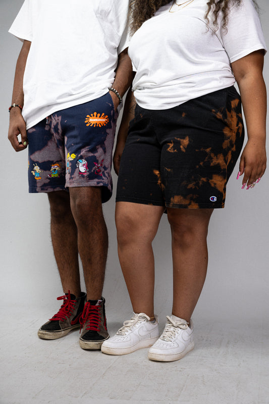 Bleached Champion Shorts