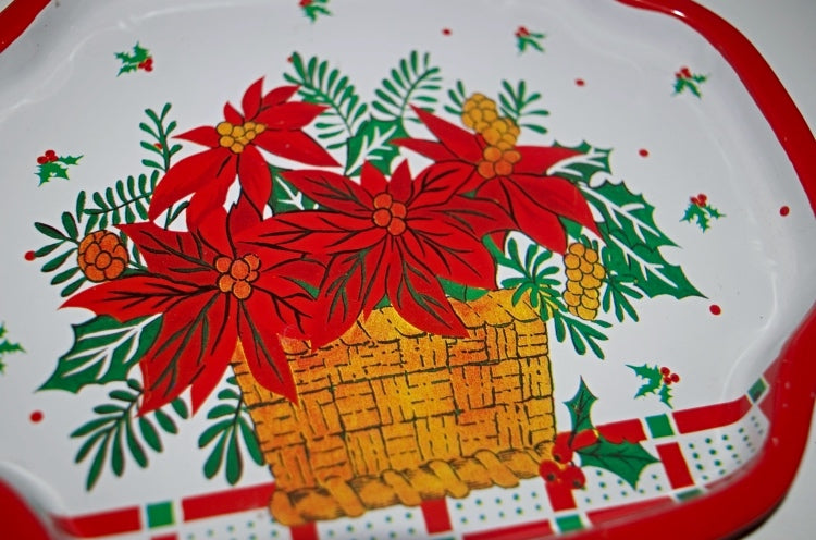 Vintage Christmas Trays