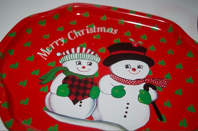 Vintage Christmas Trays